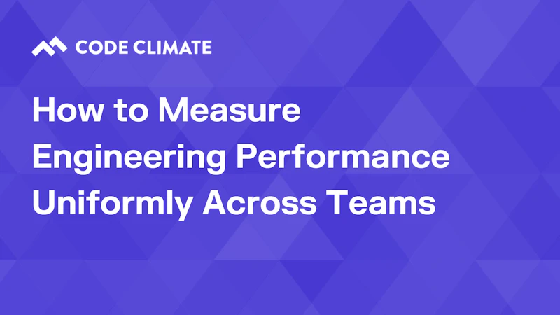 Measure Eng Performance